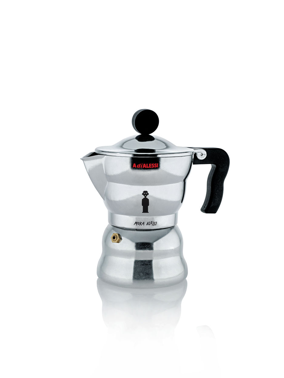 Alessi Moka Alessi 3 Cup Coffee Maker