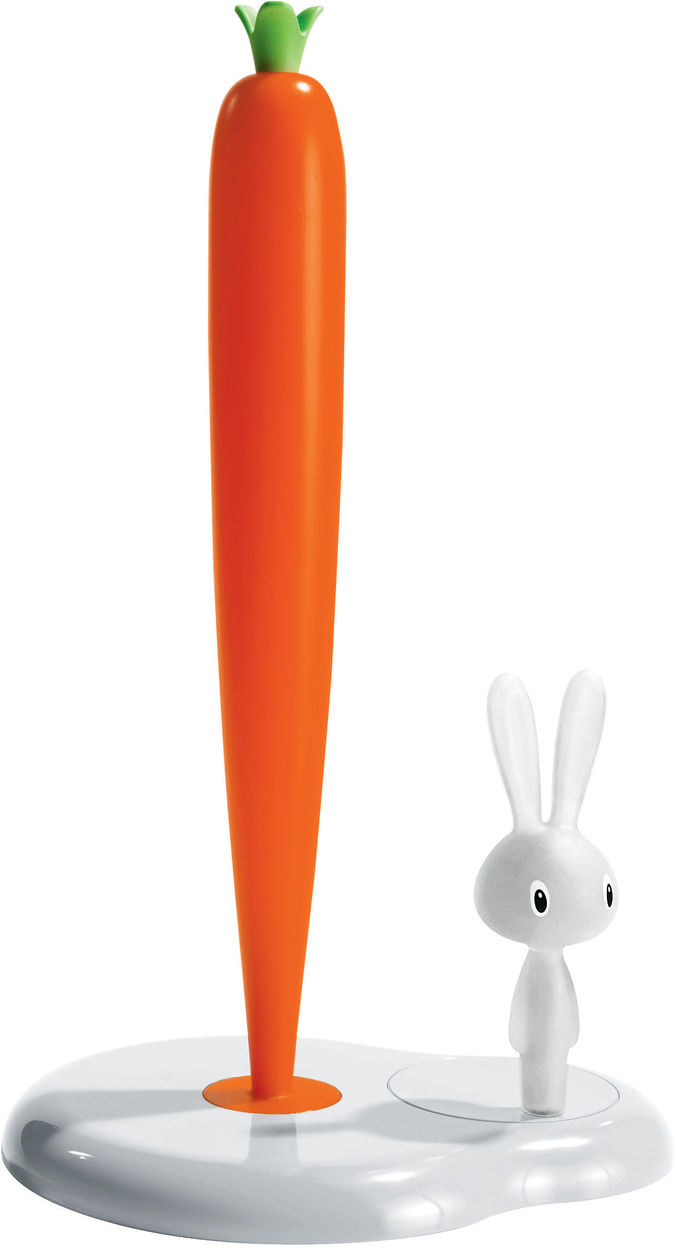 Alessi Kitchen Roll Holder Bunny & Carrot