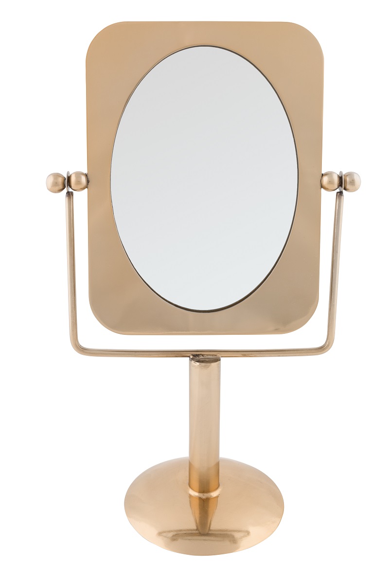 Pris Brass Vanity Mirror