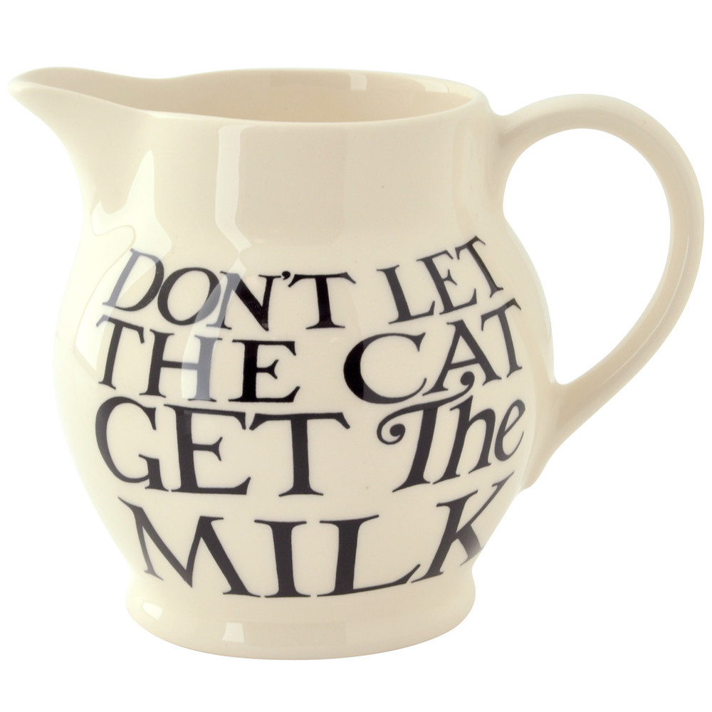 Emma Bridgewater Black Toast 1/2 Pint Jug