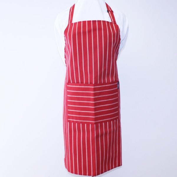 Dexam Classic Butcher Red Stripe Long Apron 