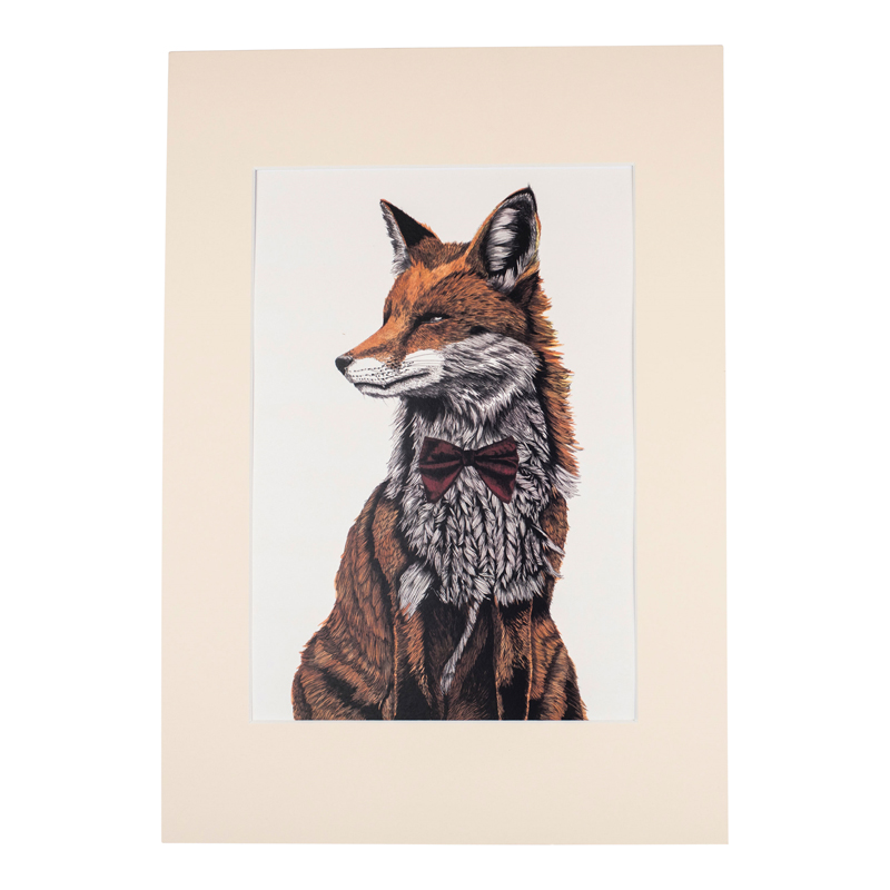 Charley Rabbit Publishing Mr Fox Art Print