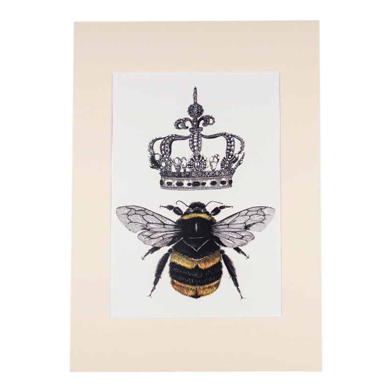 Charley Rabbit Publishing Queen Bee Art Print