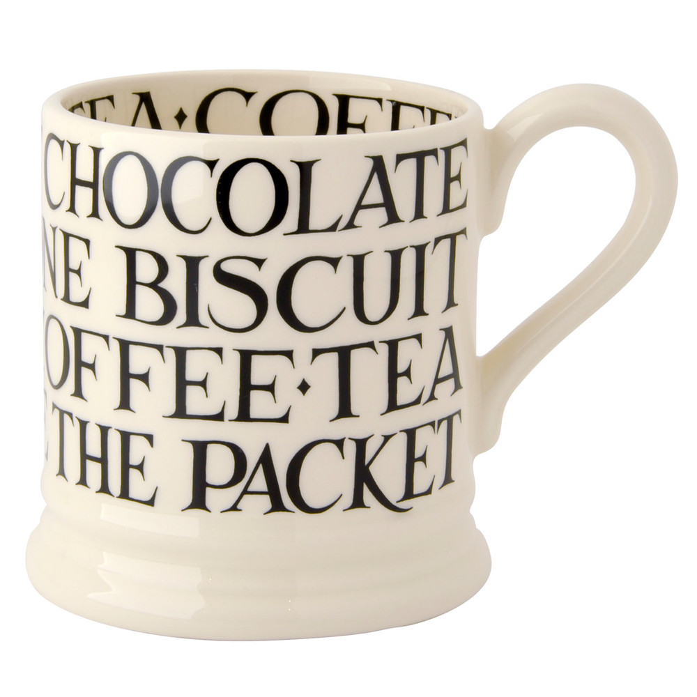 Emma Bridgewater Black Toast 1/2 Pint Mug