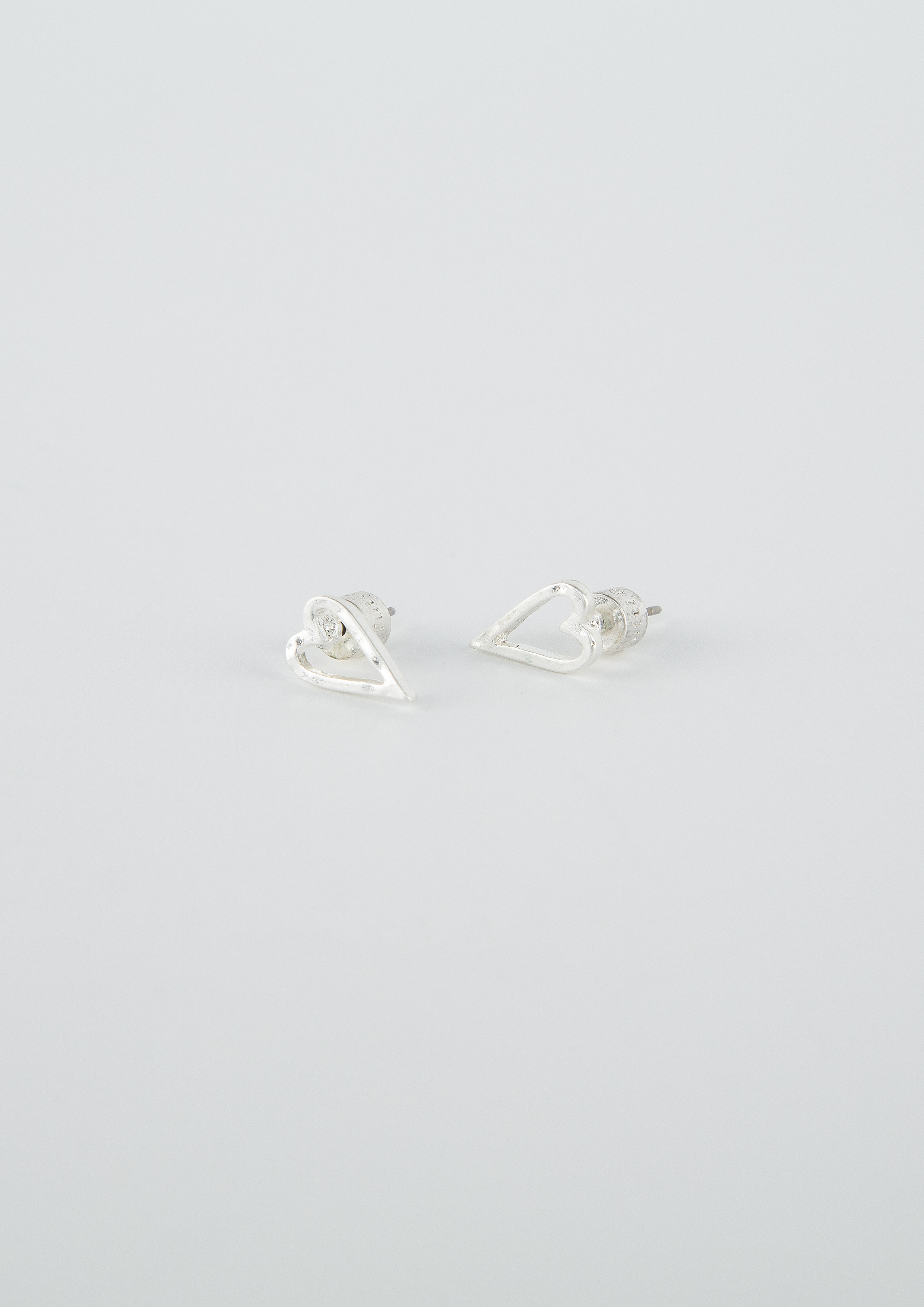 Tutti & Co Silver Heart Earrings