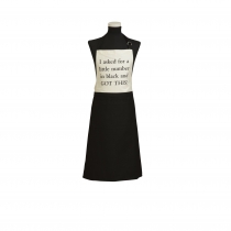 Fairmont & Main Apron - Little Number in Black 