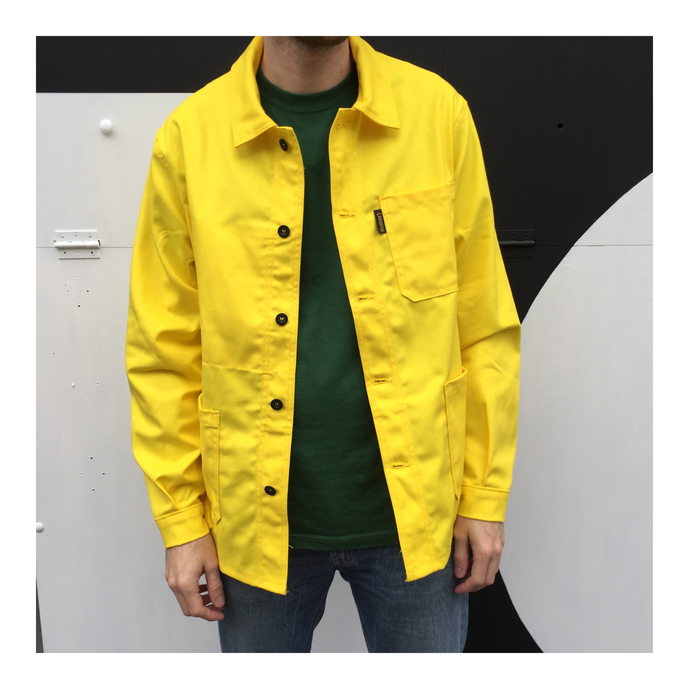 Le Laboureur Citron French Workwear Jacket