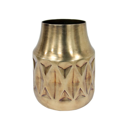 HK Living Gold Brass Vase