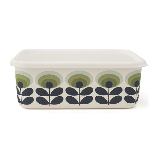 Orla Kiely Extra Large 70's Flower Enamel Container