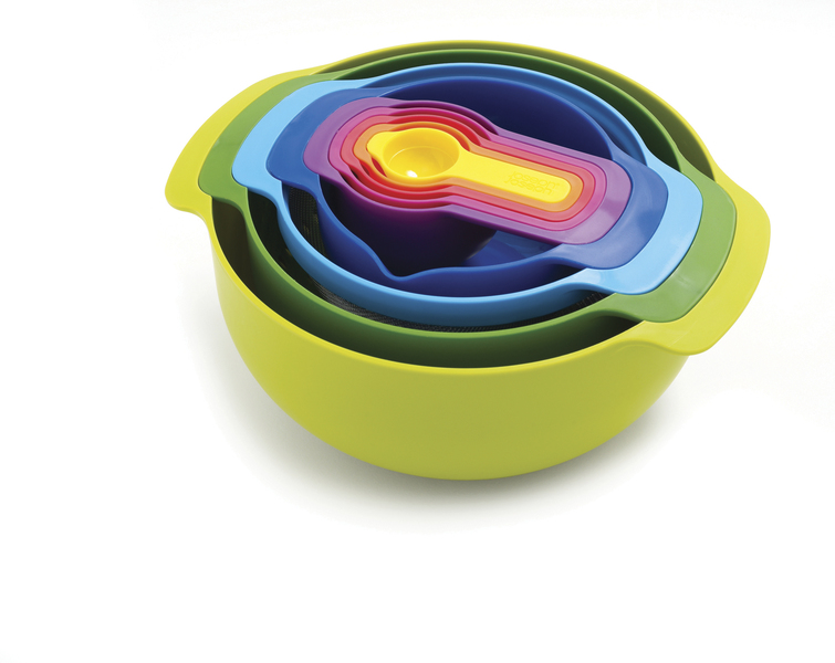 Joseph Joseph Nest Plus 9  - Bowls, Baking & Measuring Set.