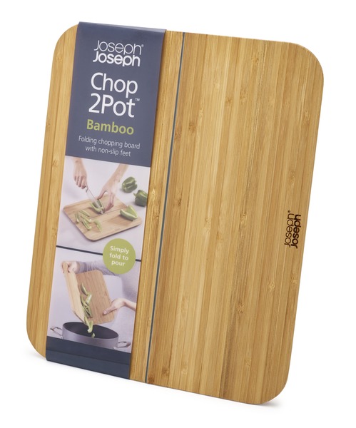 Joseph Joseph Chop2Pot Bamboo Large Chopping Board