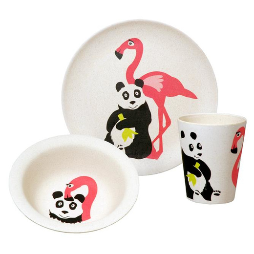 Zuperzozial Hungry Bamboo Crockery Set