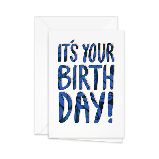 pretty paper It's Your Birthday! Greeting Card