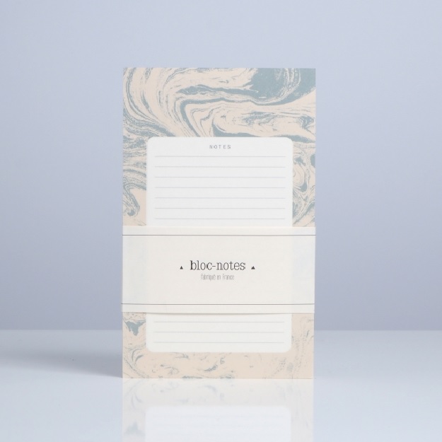 season paper collection Marbre Lined Notepad 