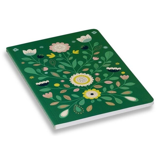 Mini Labo Folk Blank Notebook 