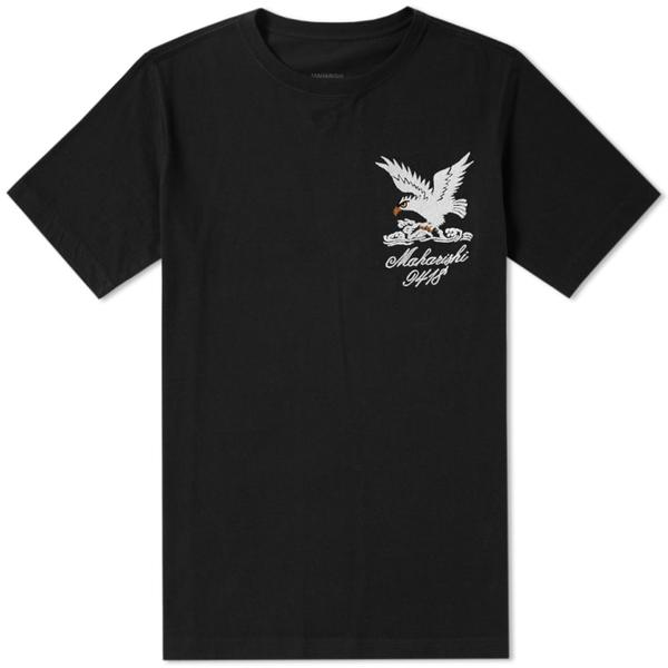 Maharishi Black Eagle Chest T Shirt