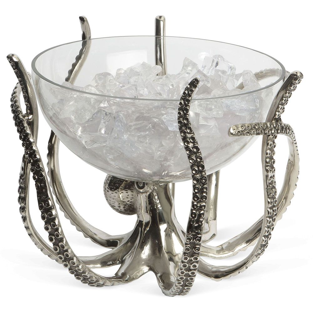 Culinary Concepts Octopus Bowl And Stand