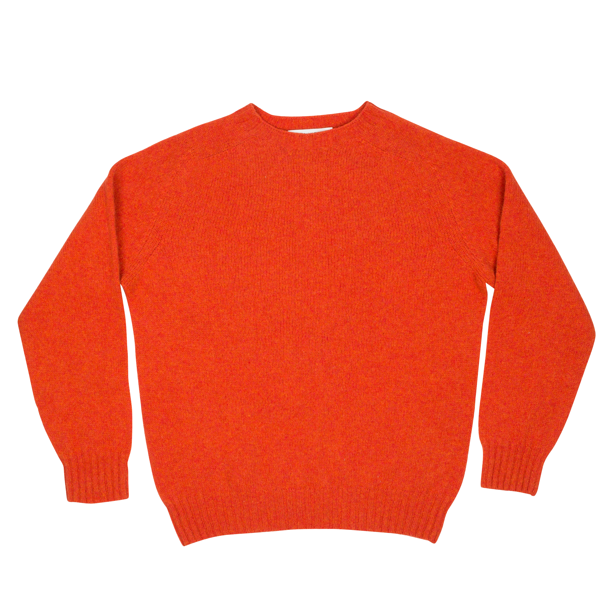 Jennifer Kent Orange Shetland Sweater