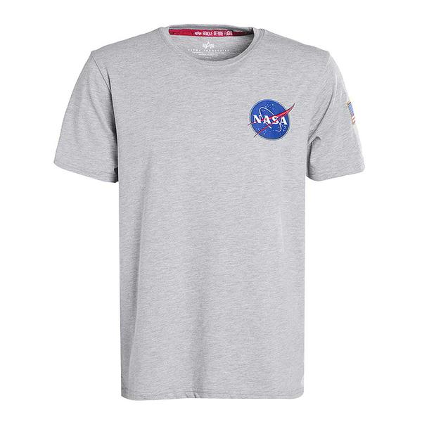 Alpha Industries Gray Heather Space Shuttle T Shirt