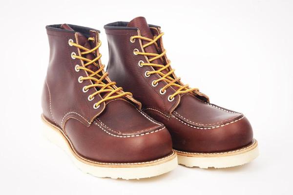 Red Wing Shoes Dark Brown 6 Classic Mock Toe 8138 Boot 