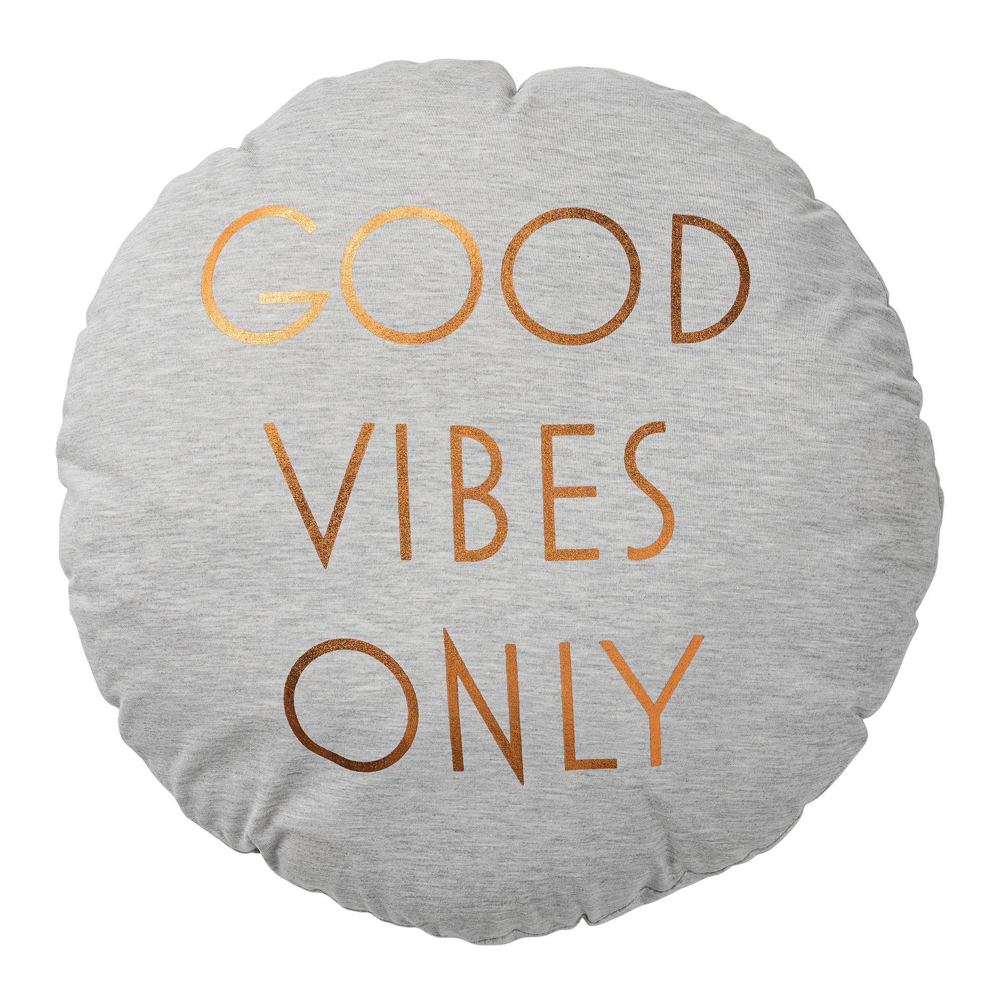 Bloomingville Good Vibes Only Circular Cushion