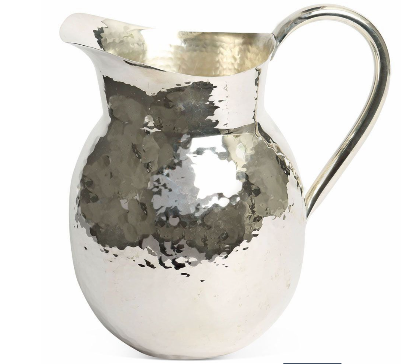 Culinary Concepts Medium Champagne Hammered Jug