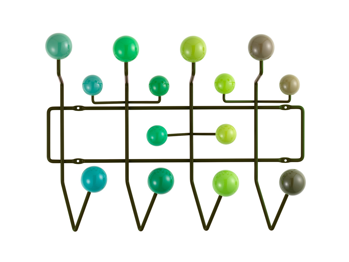 Vitra Green Hang It All Coat Hooks