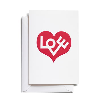 Vitra Love Heart Greetings Card