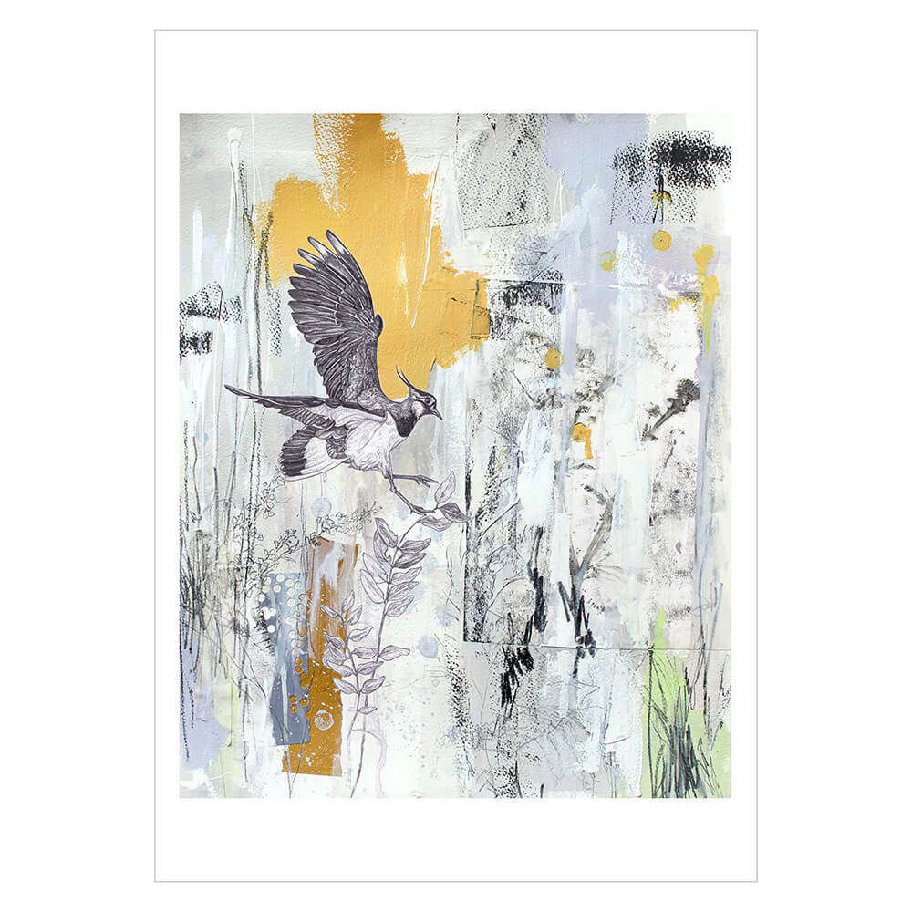 sky siouki Northern Lapwing Giclée Print