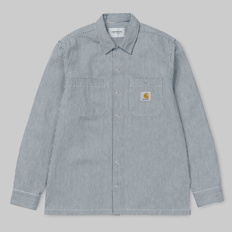 Carhartt Blue Wip Baltimore Hickory Shirt