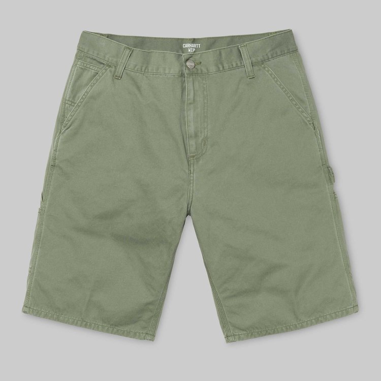 Carhartt Dollar Green Wip Ruck Single Knee Shorts