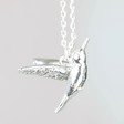 Silver Hummingbird Necklace