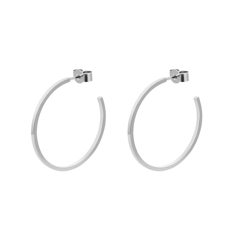 Myia Bonner Large Geometric Hoops 