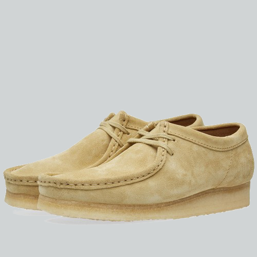 Maple Suede Wallabee Loafer