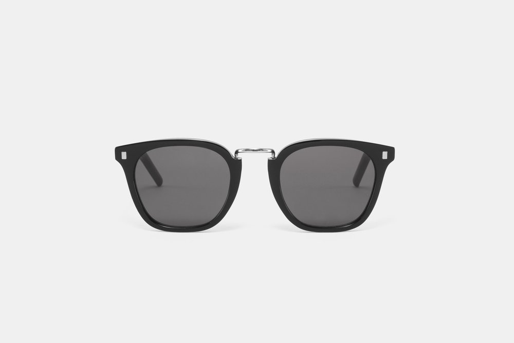 Monokel Eyewear Black Solid Ando Sunglasses