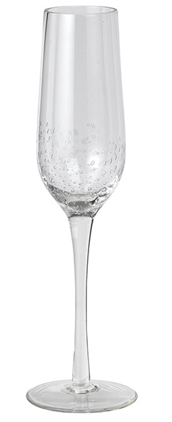 Broste Copenhagen Bubble Glass Champagne Set of 4