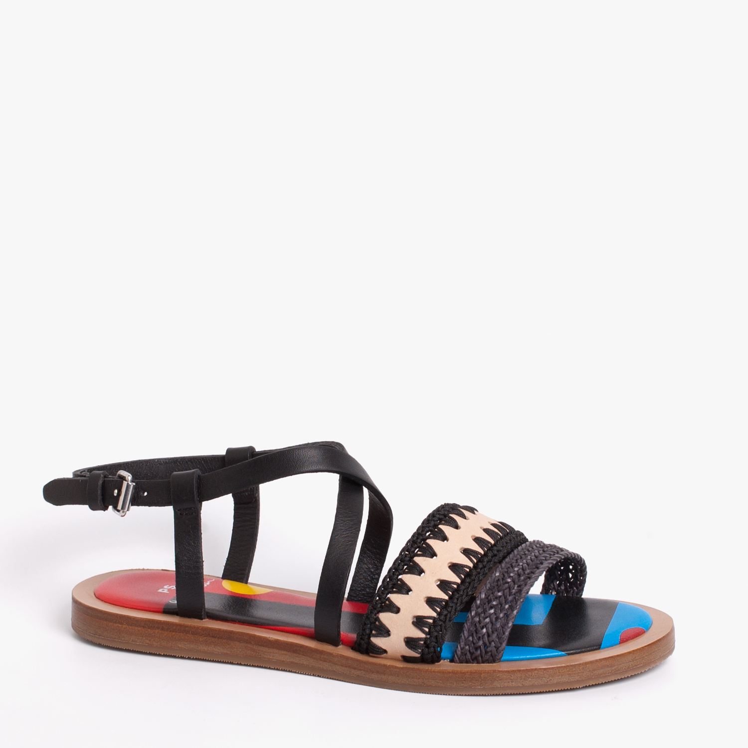 paul-smith-eunice-black-sandals