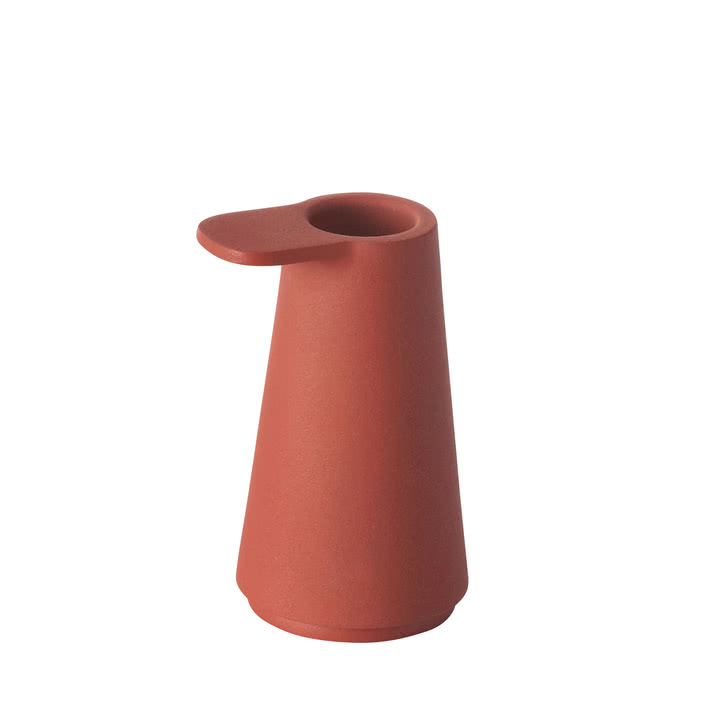 Muuto Dusty Red Grip Candle Holder