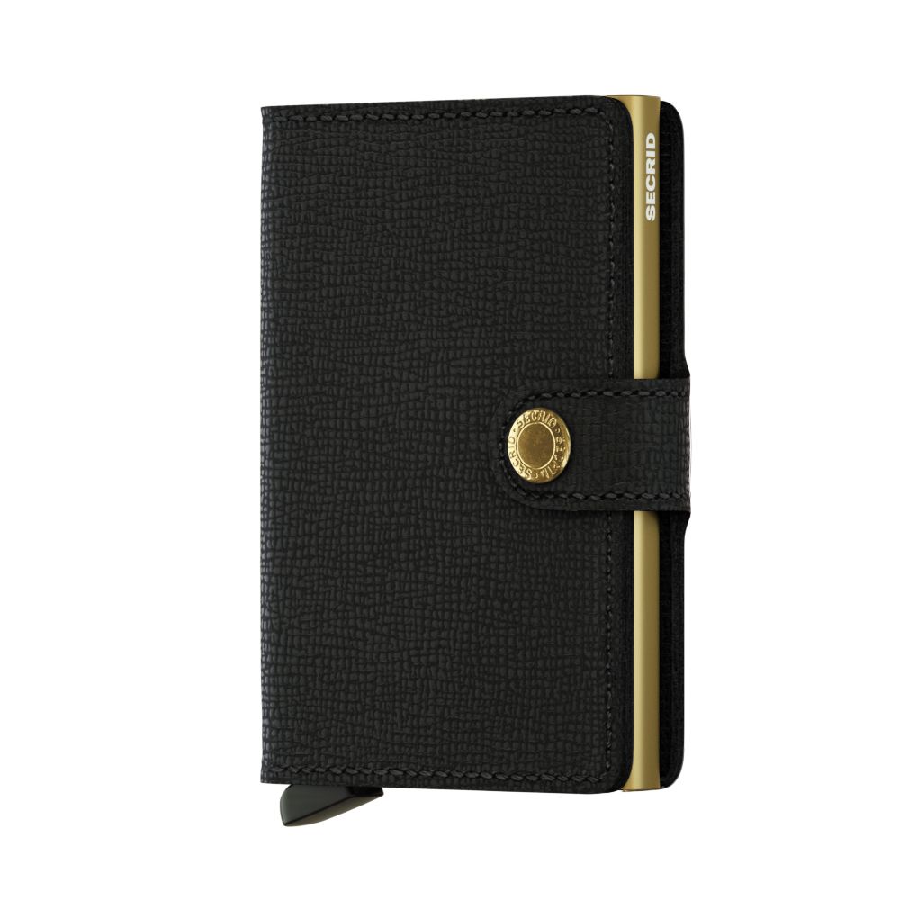 Secrid Black Gold Crisple Miniwallet