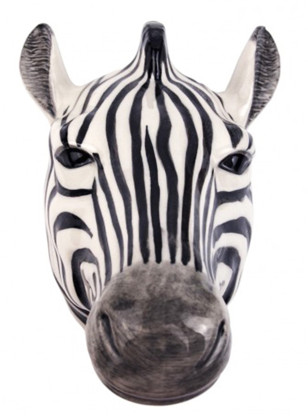 Quail Ceramics Zebra Wall Vase