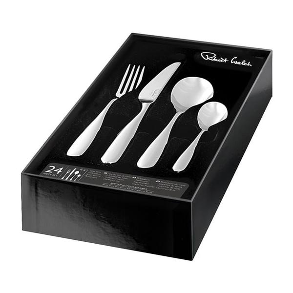 Robert Welch Stanton Bright 24 Piece Cutlery Set