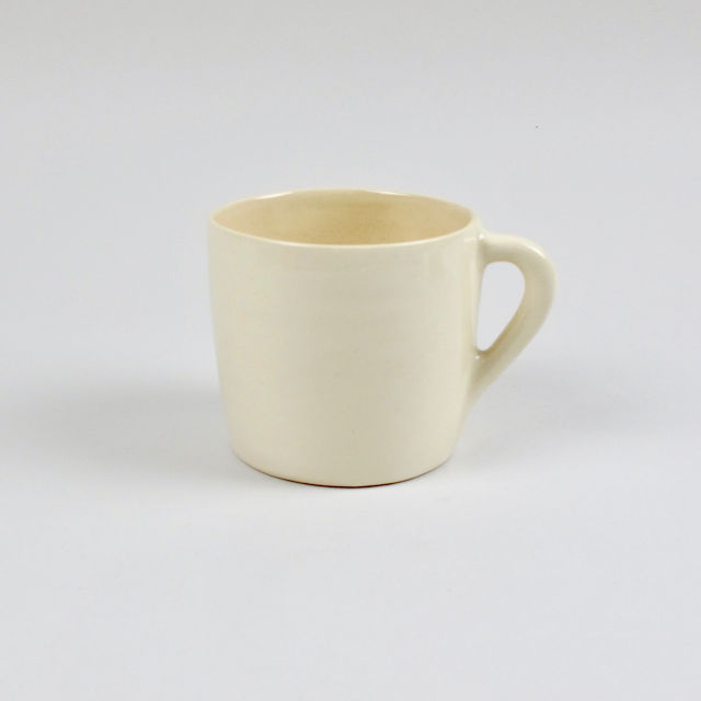 Brickett Davda Milk White Handmade Cup