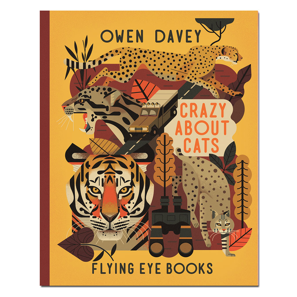 Flying Eye Books Crazy About Cats Book