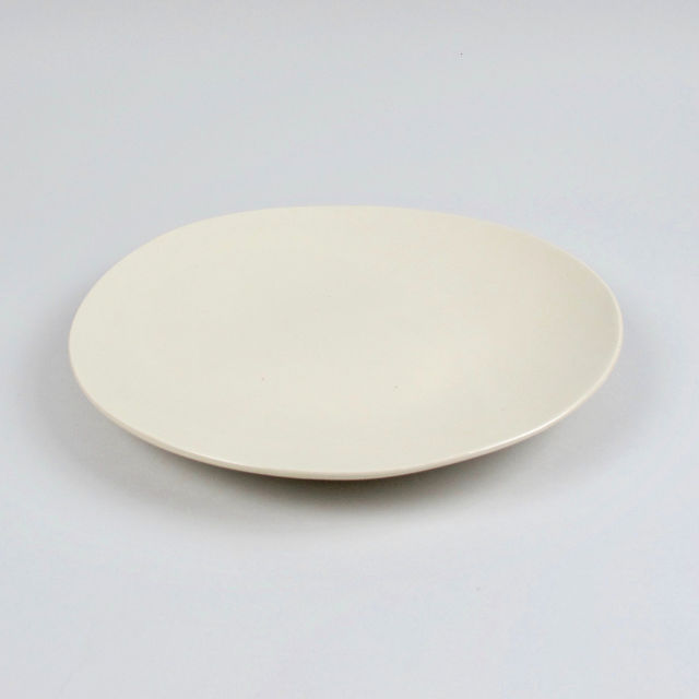 Brickett Davda Milk White Handmade Salad Plate