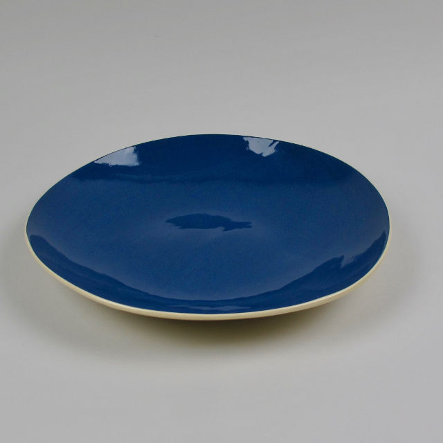 Brickett Davda Woad Handmade Pasta Plate