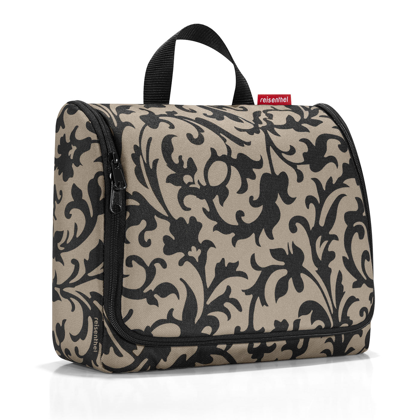 Reisenthel  XL Taupe Baroque Large Foldable Toilet Bag