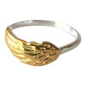 CollardManson 925 Silver Angel Wing Ring