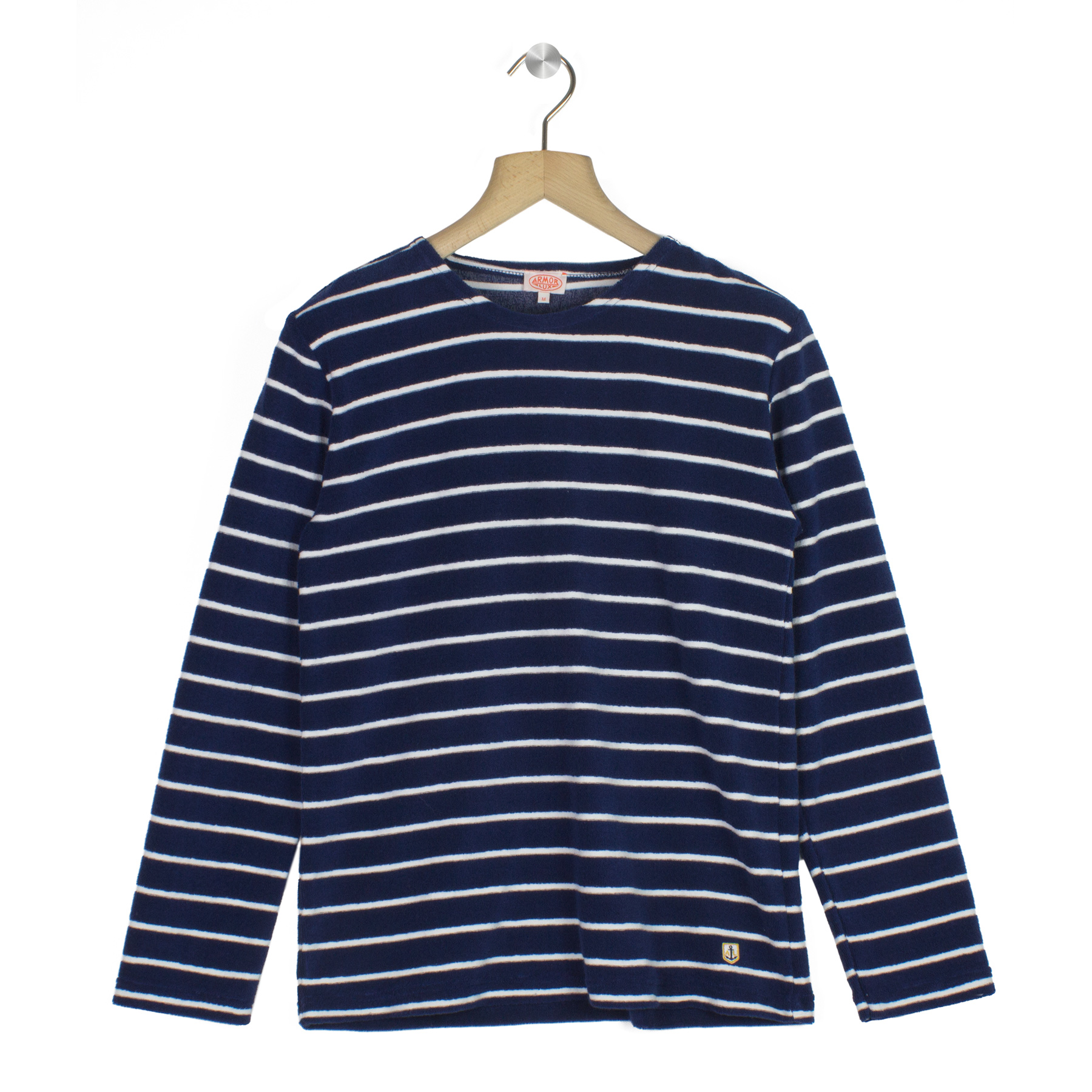 Trouva: Navy & Milk Heritage Long Sleeve Breton Stripe Shirt