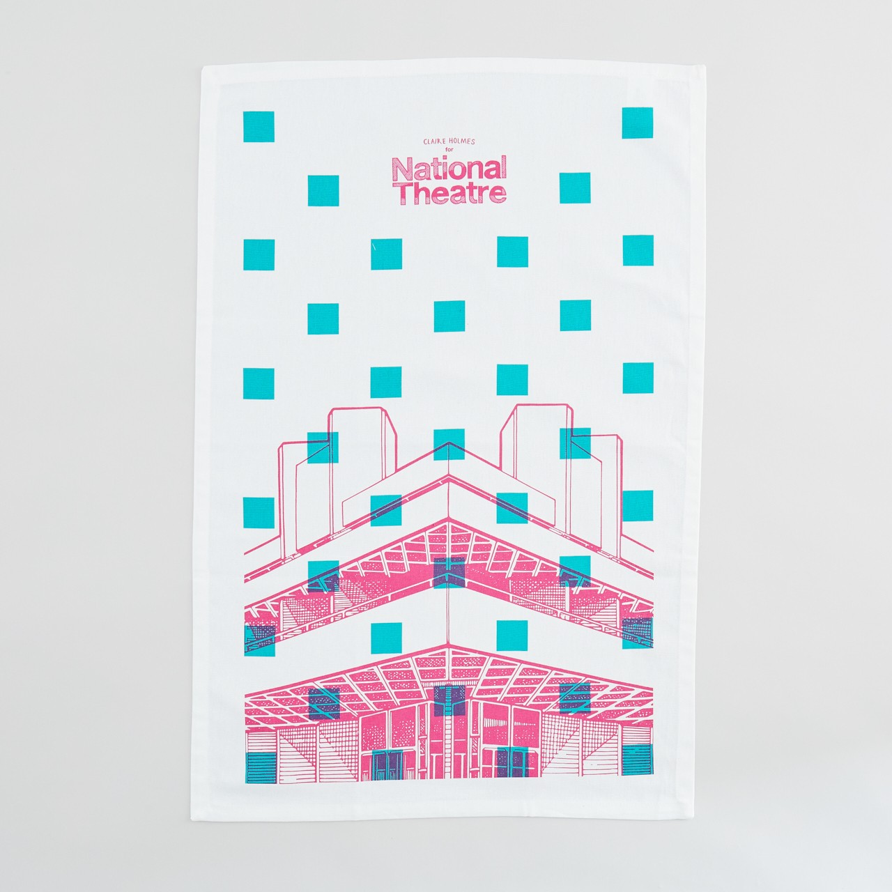 Claire Holmes National Theatre  Tea Towel