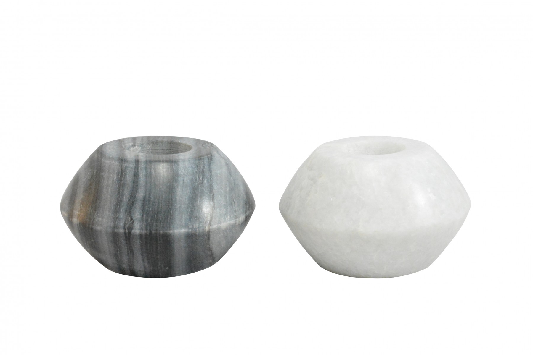 Dassie Artisan Grey Dassie Artisan Kanti Marble Tealight Holder